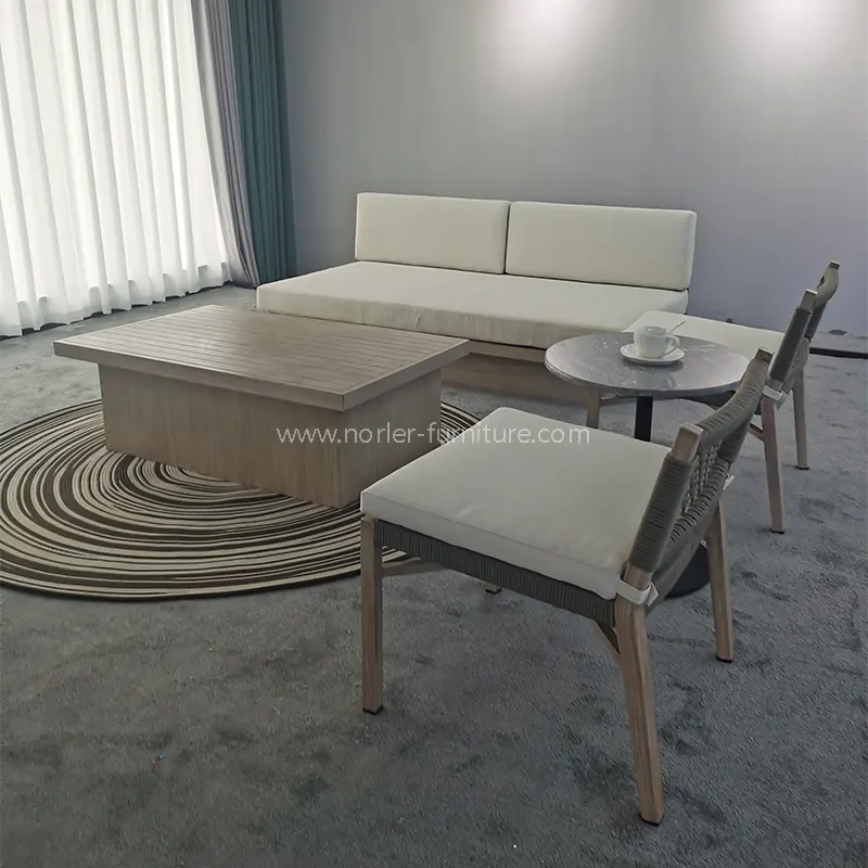 Aluminium zlitina lesena zrna tkana pasu na prostem