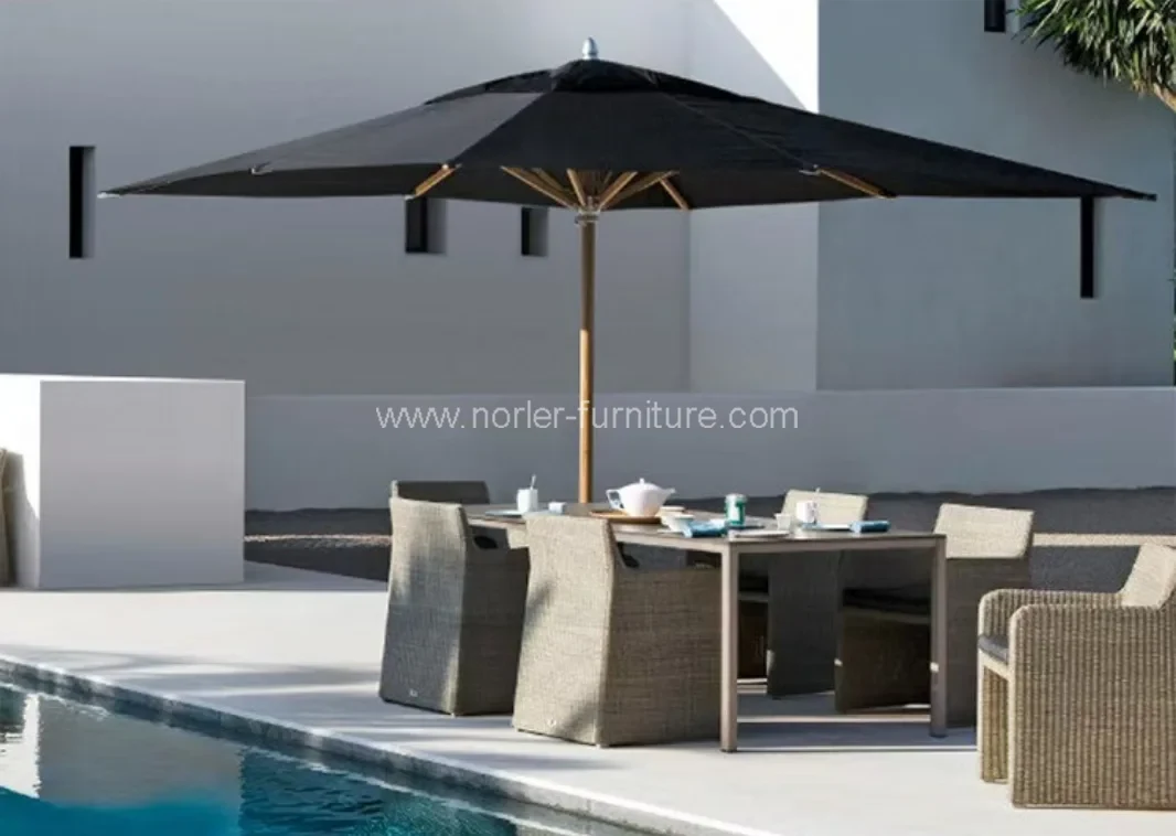 Waterproof Outdoor Professional Parasols Column Umbrellas