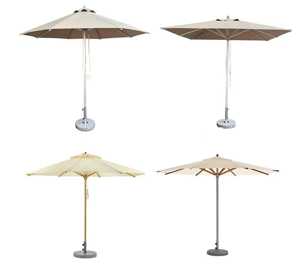 Waterproof Outdoor Professional Parasols Column Umbrellas