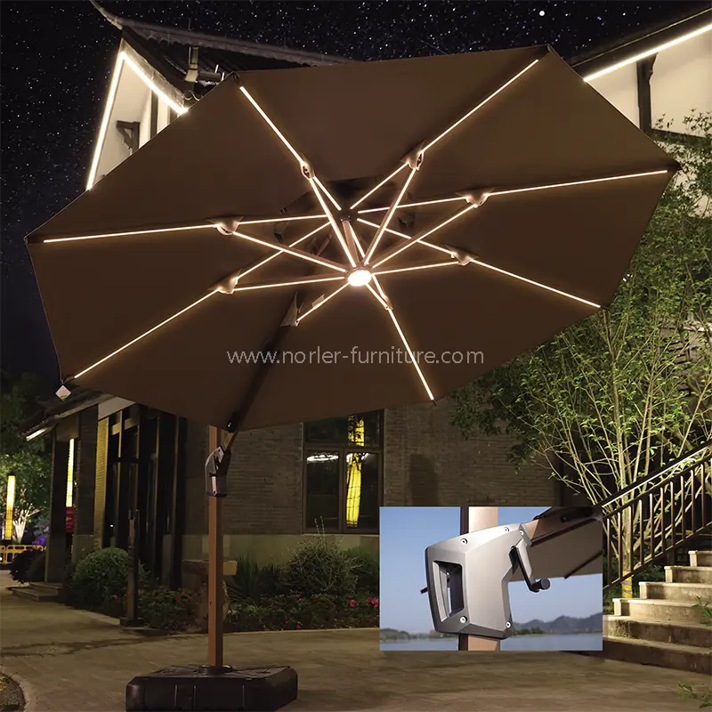 Večfunkcionalno dvorišče vodoodporno rimsko parasol