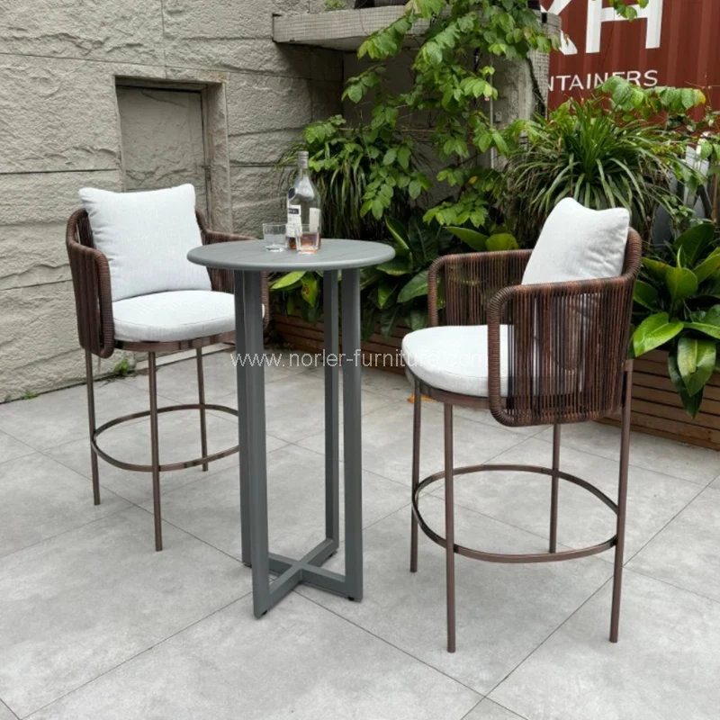 Zunanji vrtni balkon aluminijast bar