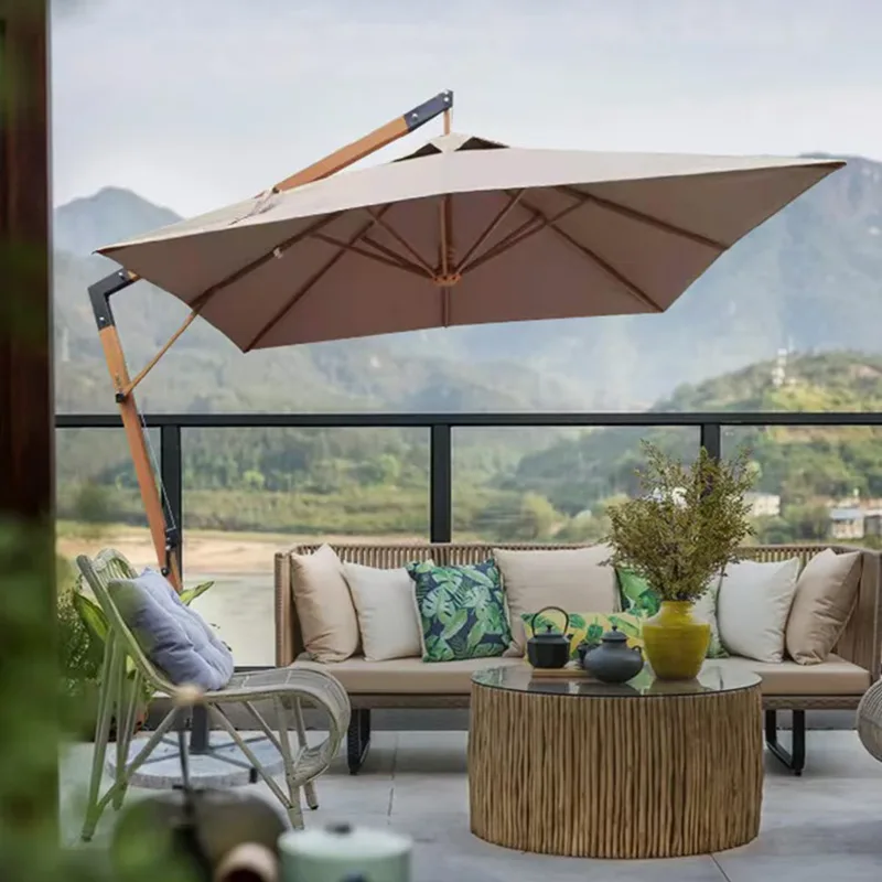 Zunanji vrt plaža dvorišče Parasol